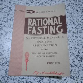 RATIONAL FASTING【24开原版英文】