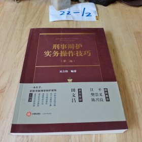 刑事辩护实务操作技巧【第二版】