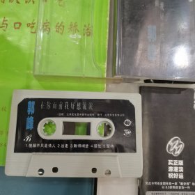 郭峰签名在你面前我好想流泪磁带