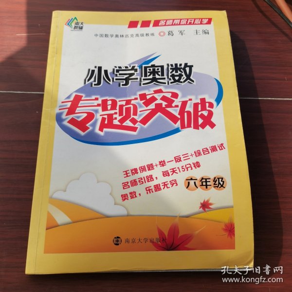 名师带你开心学：小学奥数专题突破