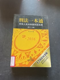 刑法一本通：中华人民共和国刑法总成（第十二版）