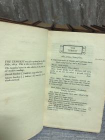 珍本：无双版《莎士比亚著作集》（The Works of William Shakespeare，The Nonesuch Press，1929-33）