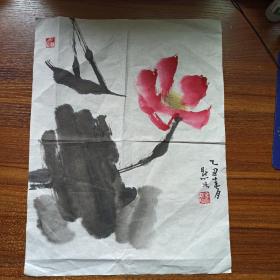 金默如《花卉》