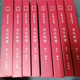 龙氏族谱 均海公世袭 全8册