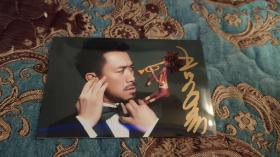 【签名照】著名演员王学兵签名照