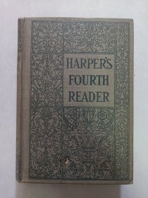 Harper's Fourth Reader 哈珀教育系列 哈珀第四读本 英文版 私藏品好自然旧品如图 32开精装配图本(本店不使用小快递 只用中通快递)