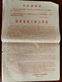 1966年，合肥杏花村人民公社贫协委员会发布的等小字报传单三种。