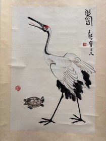 张继馨 原装原裱立轴