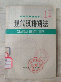 现代汉语语法