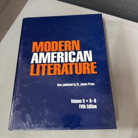 MODERNAMERICANAMERICANLITERATURE  Volume ll h-o现代美国文化第二卷第五版