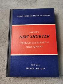 NEW SHORTER FRENCH and ENGLISH DICTIONARY