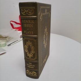 真皮限量版 易卜生 Henrik Ibsen, Eva Le Gallienne - Six Plays: A Doll's House, Ghosts, An Enemy of the People, The Wild Duck, Hedda Gabler, The Master Builder (The 100 Greatest Books of All Time) 竹节书脊 三面刷金