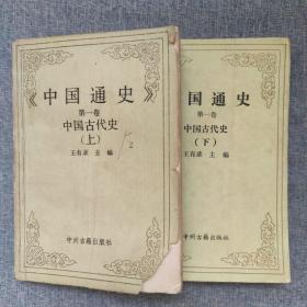 中国通史 第一卷 中国古代史（上下册）