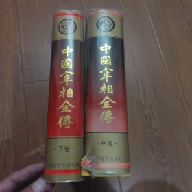 中国宰相全传（中下）两本合售