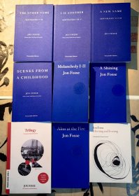 Jon Fosse 约恩·福瑟 九种：Trilogy、A Shining、Melancholy I-II 、Aliss at the Fire、Morning and Evening、Scenes From a Childhood、The Other Name Septology I-II、I is Another Septology III-V、A new Name Septology Ⅵ-Ⅶ。