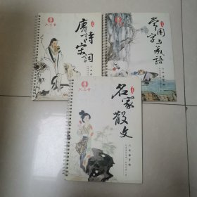 六品堂练字帖 行书（三本合售）