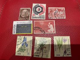 荷兰丹麦捷克斯洛伐克东德澳大利亚邮票