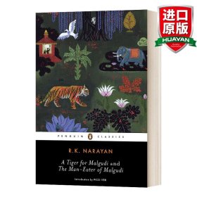 英文原版 A Tiger for Malgudi and the Man-Eater of Malgudi (Penguin Classics) 马尔古迪的老虎和马尔古迪的食人者 企鹅经典 英文版 进口英语原版书籍