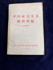 1960年，中国社会主义经济问题，初稿