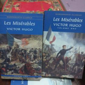 Les Miserables volume1&2 悲惨世界 全二册 Victor Hugo雨果经典文学 英文原版正版