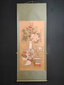 编号LL821 纯手绘 尺寸：206cm×75cm 画芯尺寸: 131cm×64cm