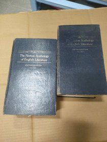 诺顿英国文学选集 第五版 （第一 二卷）合售
