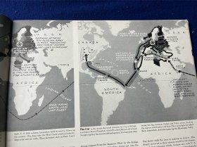 1942年3月美国生活杂志，时代周刊著名记者白修德专刊介绍抗战中的蒋介石，内含蒋宋多图