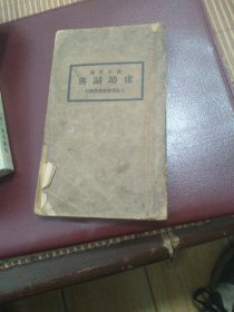 虚助词典(民国十七年版)