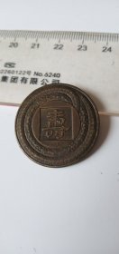 罕见珍贵早期上海造币厂出品【寿】字纪念章(包真)，值得收藏欣赏