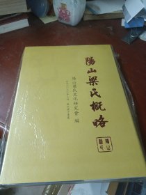 《阳山梁氏概略》精装未阅全新
