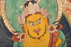珍藏明代顶级画师藏传工艺纯天然矿物颜料手绘唐卡