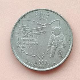 美国硬币2002