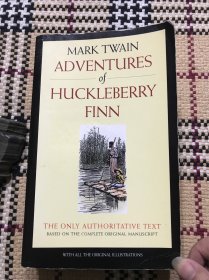 【包邮】【英文原版】The Adventures of Huckleberry Finn（唯一权威的文本，全部原插画）  品相自鉴