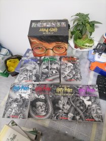 哈利波特 20周年纪念版 美版 Harry Potter and the Sorcerer's Stone [1-7全】7本合售平装【带外盒】