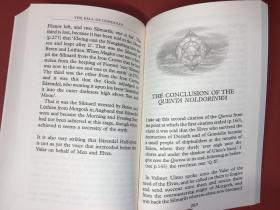 预售岗多林的陷落英版大开大字版黑皮系列平装the fall of gondolin large print edition