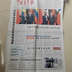中国青年报25一5一15。杨翔荣誉背后的无面英雄。夏士齐争做学术先锋。美聊天门泄密事件警示了什么。建设一流战备工程。