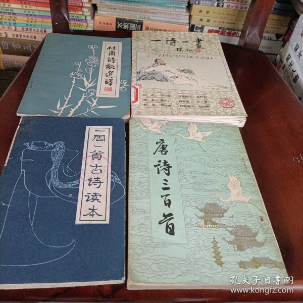 唐诗三百首、杜甫诗歌选译、一周一首古诗读本、一诗一画