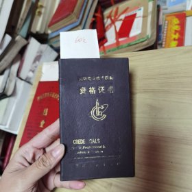 高级专业技术职务资格证书