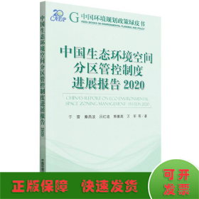 中国生态环境空间分区管控制度进展报告.2020