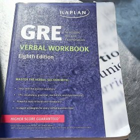 GRE Verbal Workbook (Kaplan Gre Verbal Workbook)