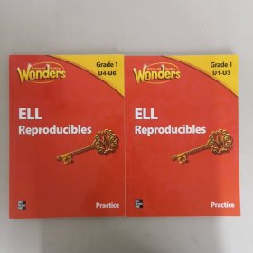 Wonders ELL Reproducibles Practice GRADE 1 U1-3,U 4-6【2本合售】