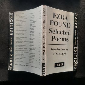 【英文原版书】EZRA POUND *** Selected Poems(《庞德诗选》)