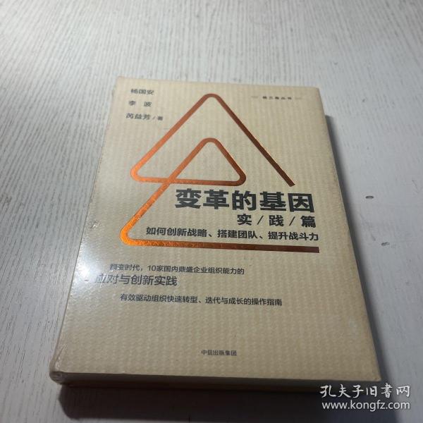 变革的基因：如何创新战略、搭建团队、提升战斗力（实践篇）