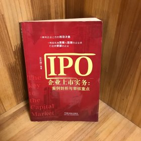IPO企业上市实务：案例剖析与审核重点