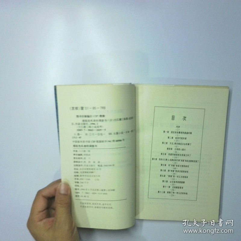 摆脱危机者的调查书 二手书实拍图