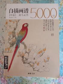 白描画谱5000例中篇(禽鸟走兽)/经典全集系列丛书