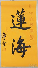 净空书法。
