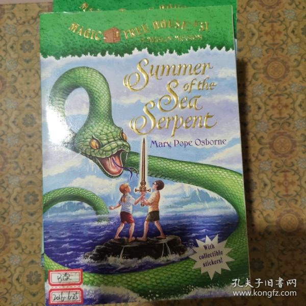 Summer of the Sea Serpent (Magic Tree House #31) 神奇树屋31