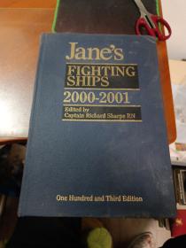 JANES FIGHTING SHIPS（2000一2001年简氏作战舰艇年鉴）精装英文版(馆藏)