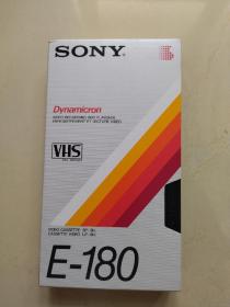 录像带 SONY Dynamicron E-180 VHS